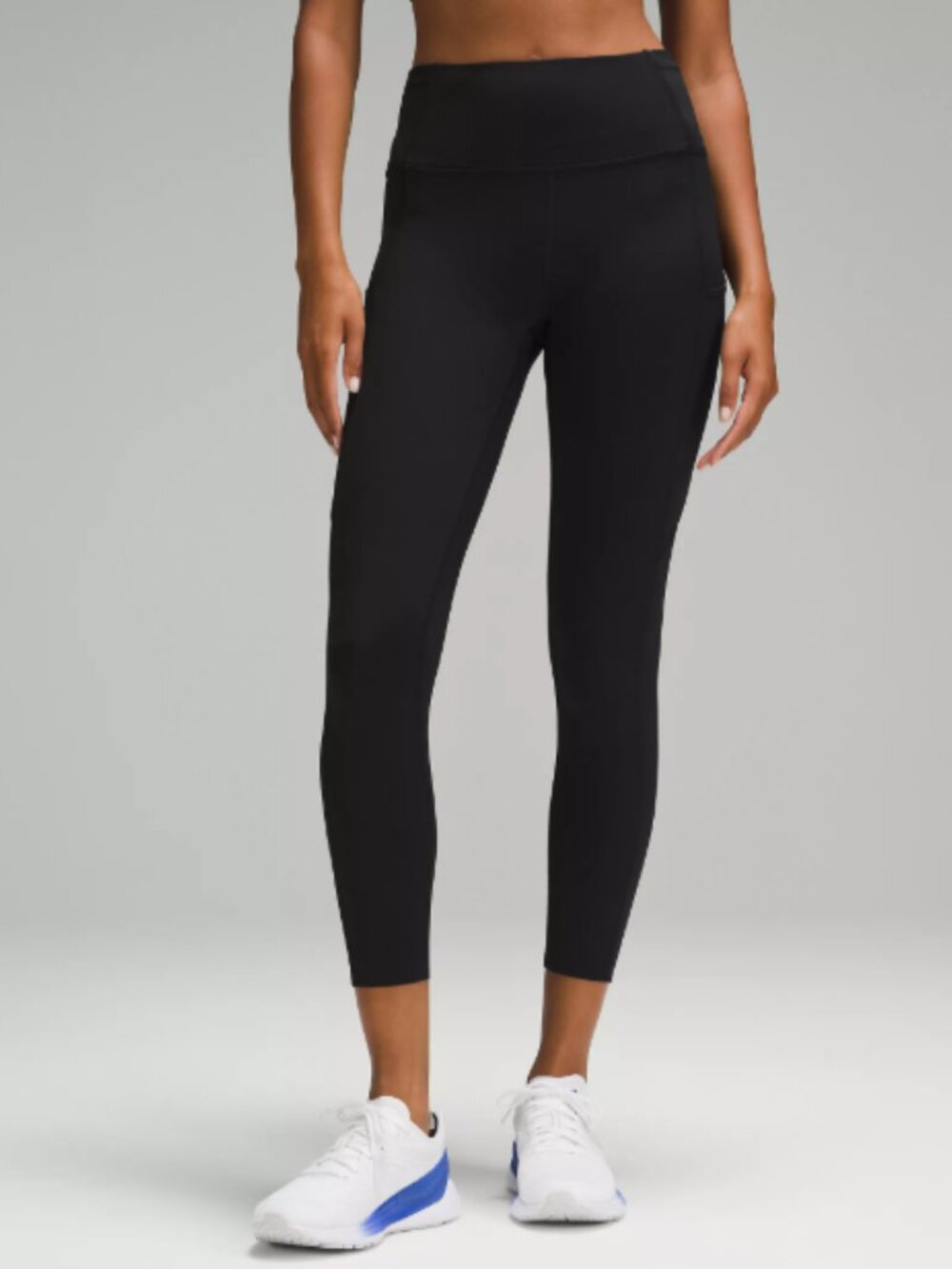 Lululemon Fast & Free High-Rise Tight 25" - Black, Size 8